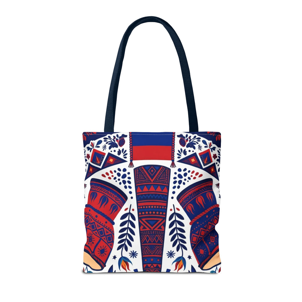 Haiti Palm & Drums Tote Bag