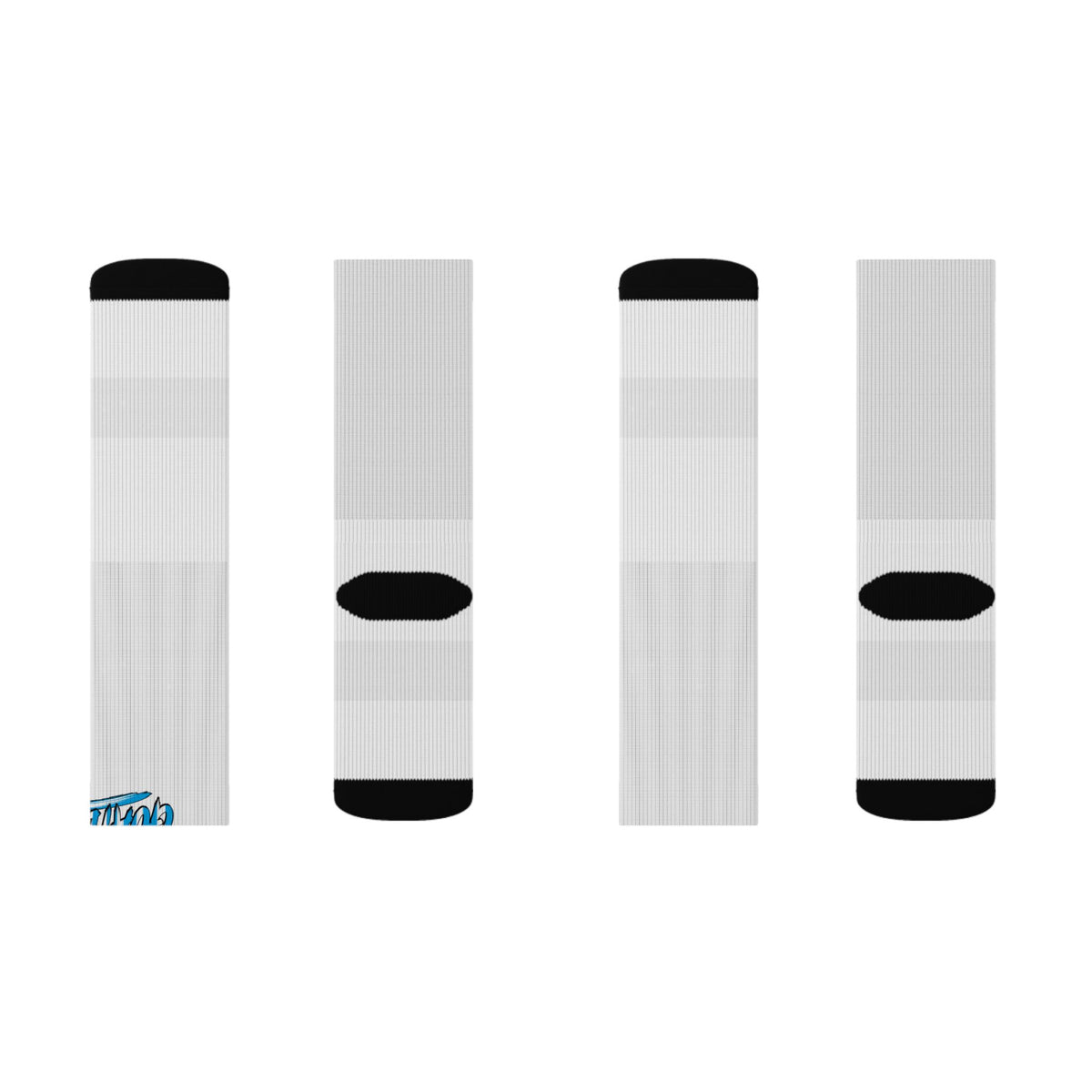 Guatemala Wordmark Socks - White