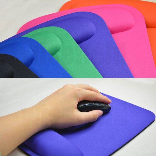 Large Colorful Non-Slip Gaming Mouse Pad with Wrist Support