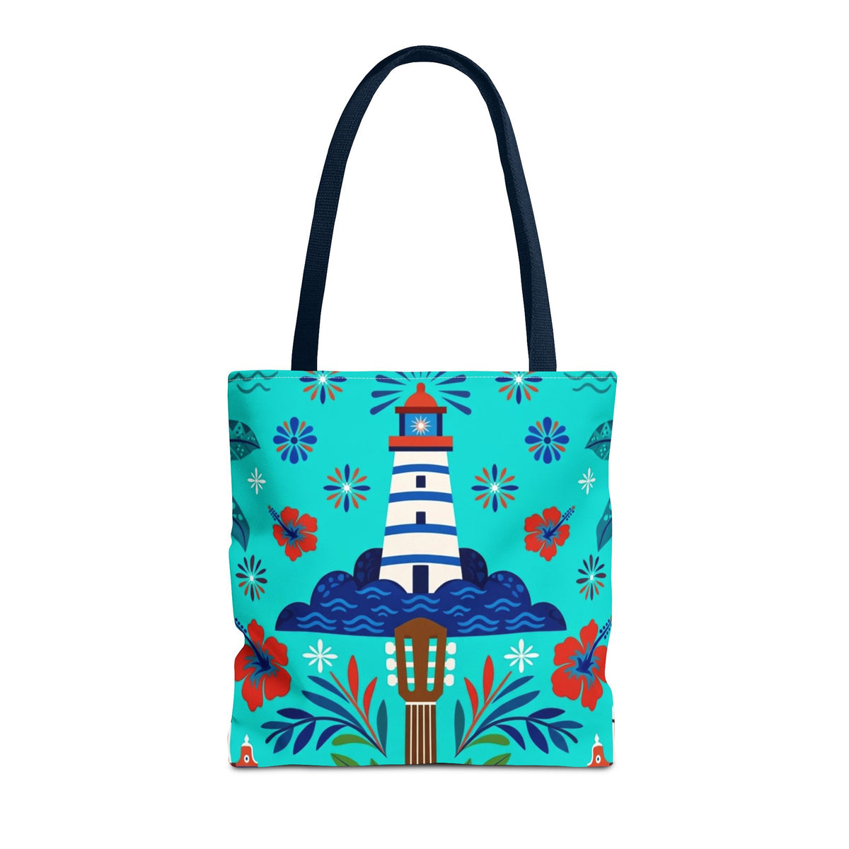 Dominican Republic Guitar & Maracas Tote Bag