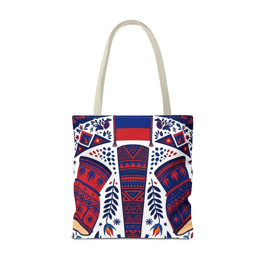 Haiti Palm & Drums Tote Bag