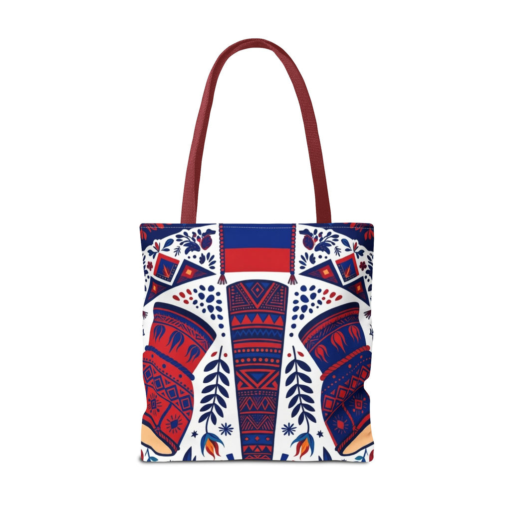 Haiti Palm & Drums Tote Bag