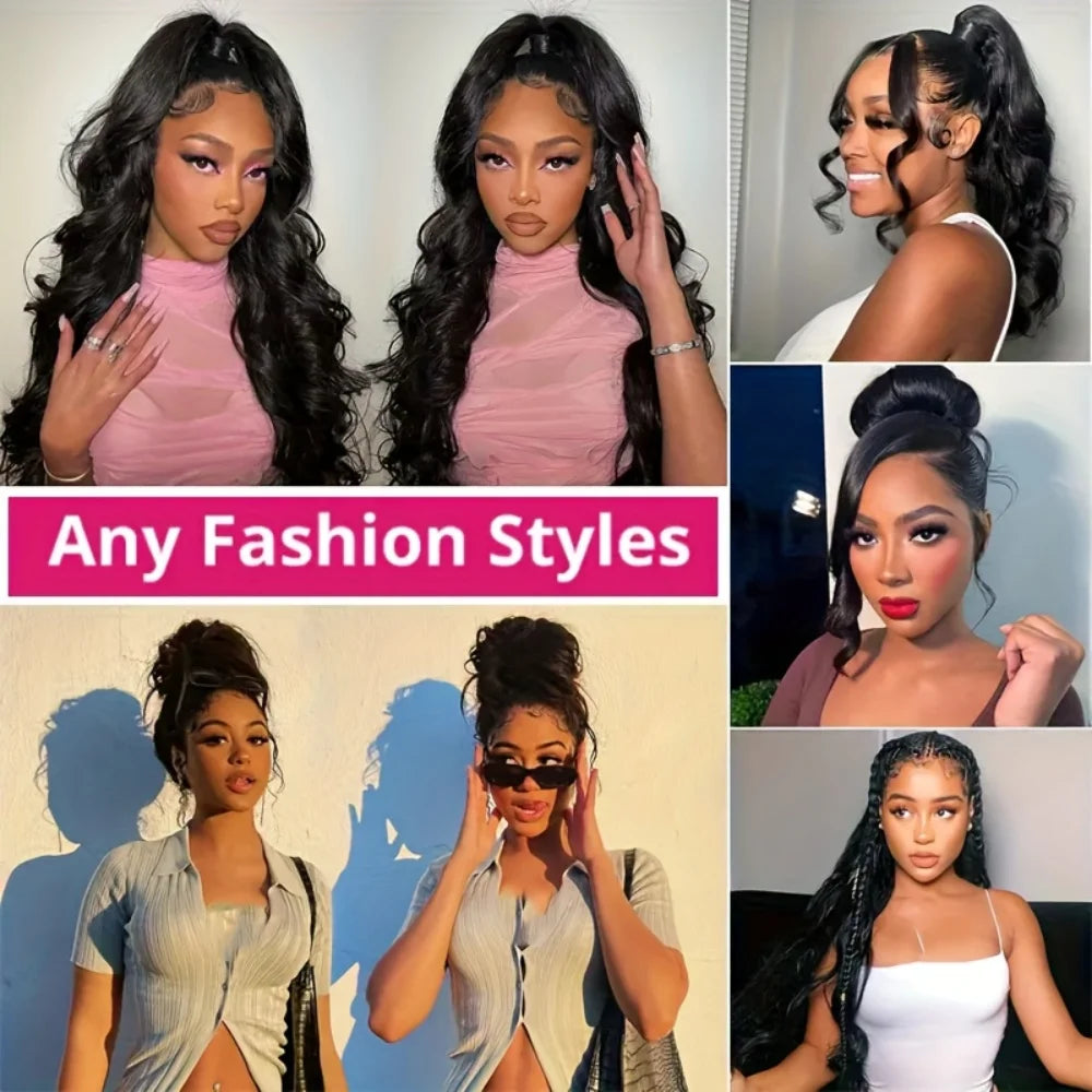 HD 360 Full Lace Wig with Invisible Strap Human Hair 250% Density
