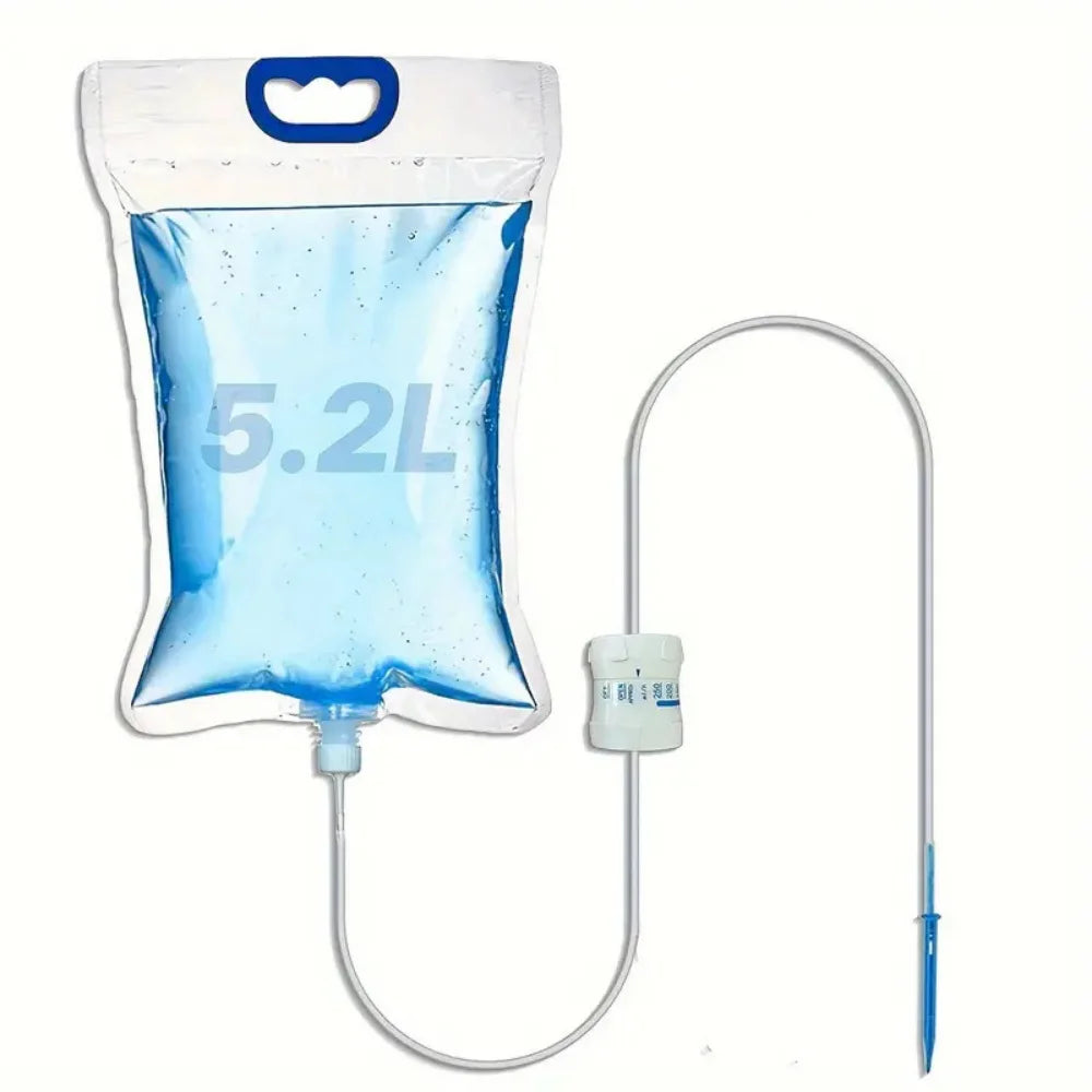 1pc 5.2L/6.5L Automatic Watering Device Plant Watering Bag Control Of Water Dripping Flow Water Bag Lazy Travel Dripper