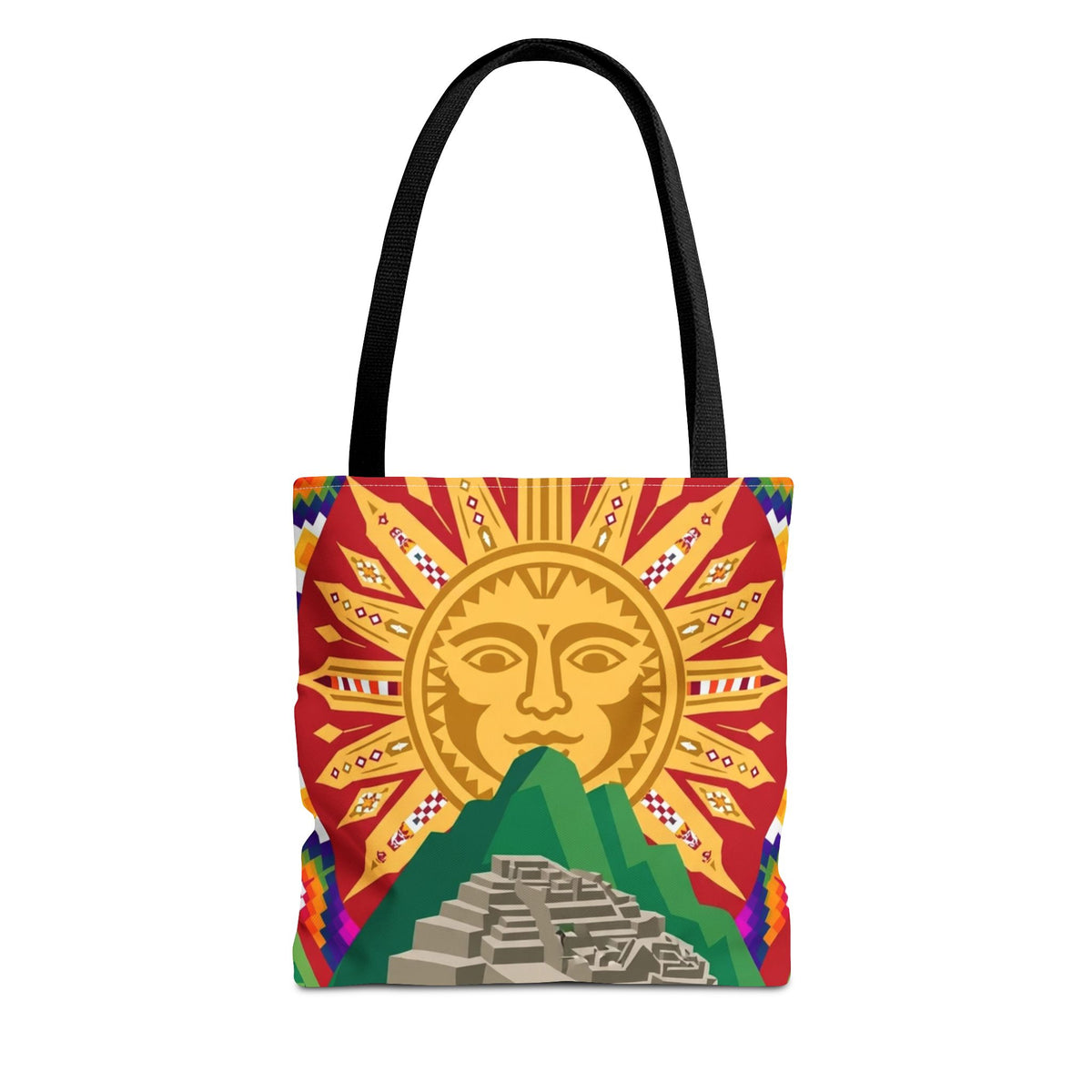 Peru Llama & Machu Picchu Tote Bag