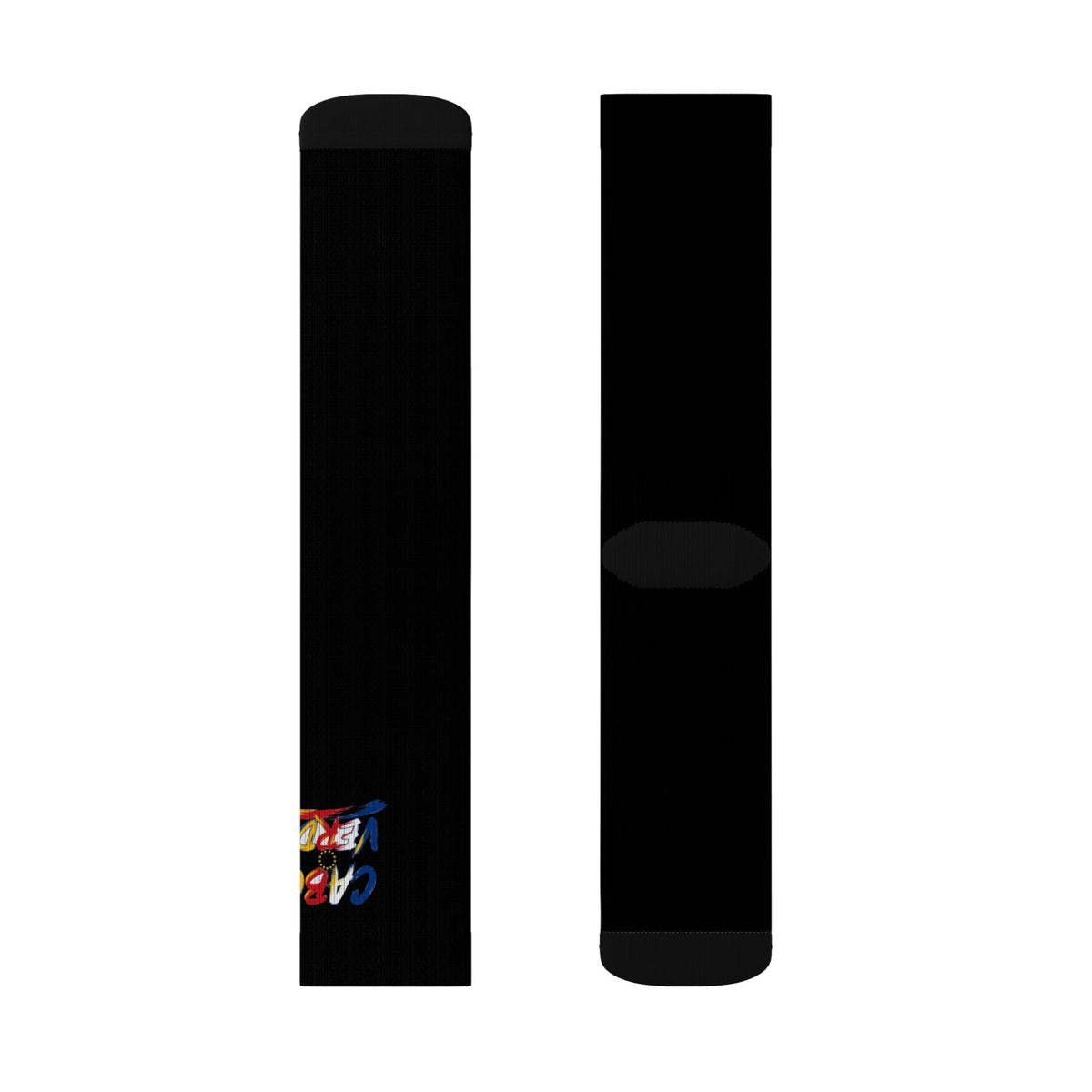 Cabo Verde Wordmark Socks - Black