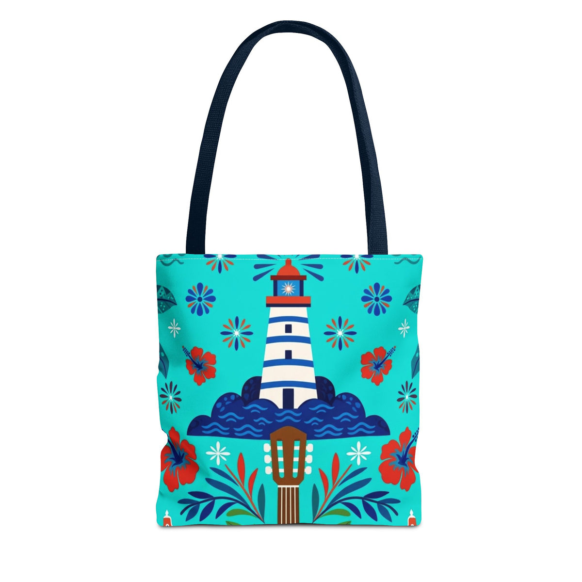 Dominican Republic Guitar & Maracas Tote Bag