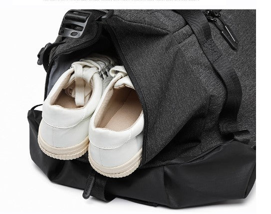 Men's Travel Duffel Bag - Lightweight Multi-Functional Gym Bag