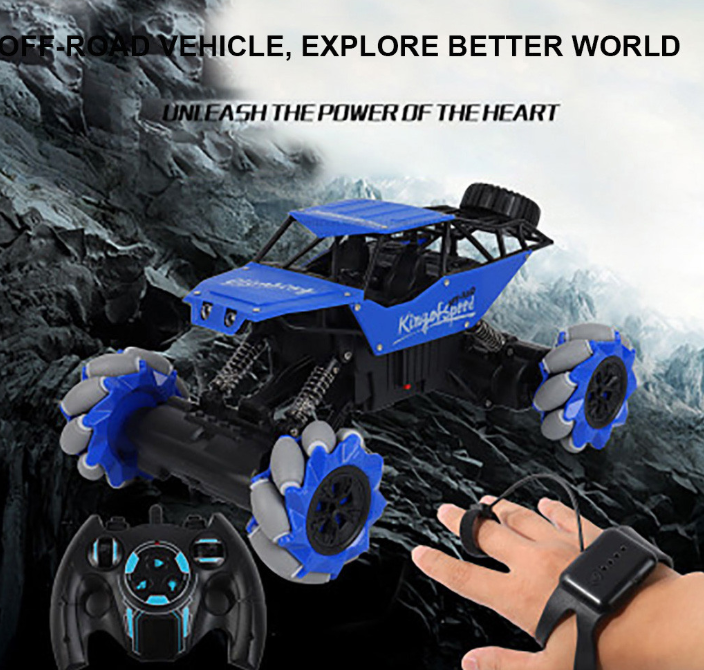 Gesture-Controlled Climbing Stunt RC Car for Kids