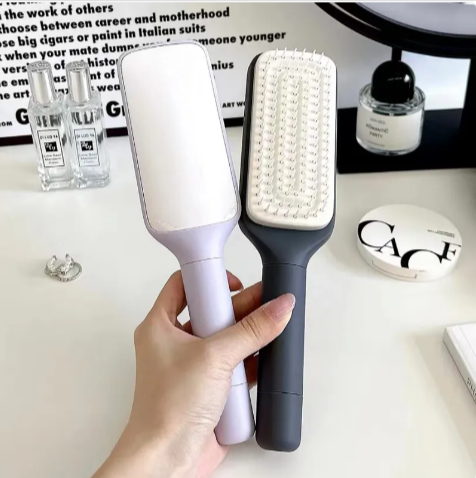 4-in-1 Self-Cleaning Hair Brush