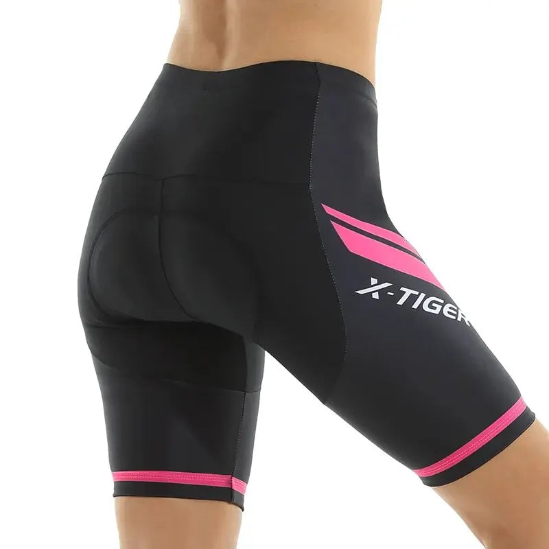 X-TIGER Women Cycling Shorts 3D Gel Padded Shockproof MTB Mountian