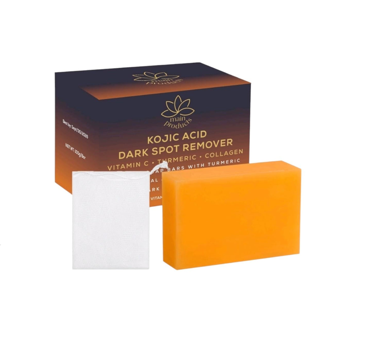 Turmeric Kojic Acid Soap Bars