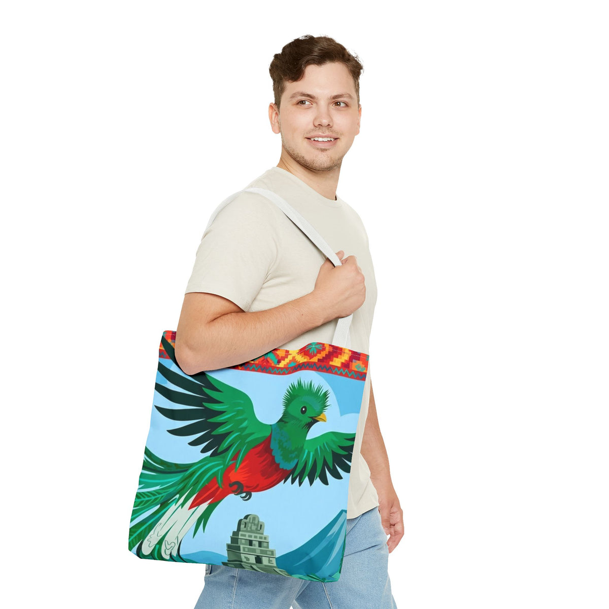Guatemala Quetzal & Tikal Tote Bag