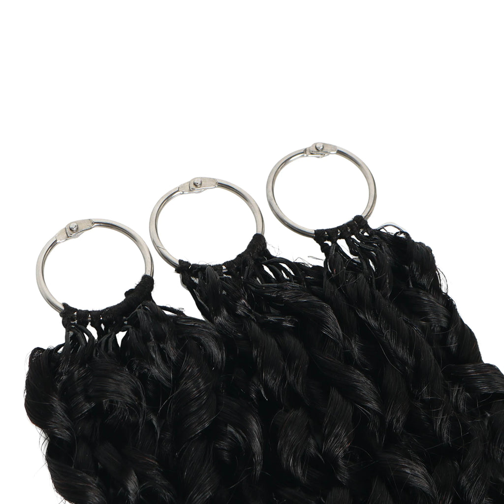 Crochet Braids Small Spirals Curly Hair Extensions Pre Separated Knotless Miracle Knot Deep Pixie Curls Crochet Hair For Women