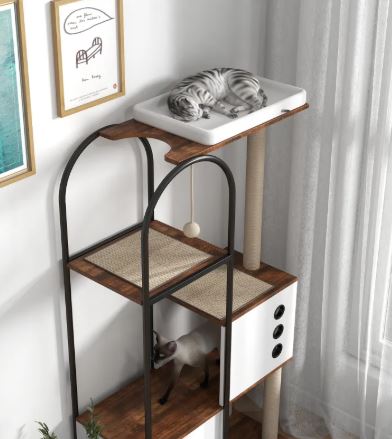 Multi-Level Cat Tree Tower