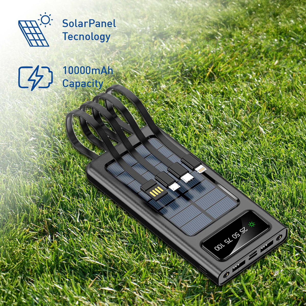 Pursonic Wireless Speaker, Solarsync Power Bank & Purtag Tracker Bundle – Ultimate Sound, Power & Security Anywhere!