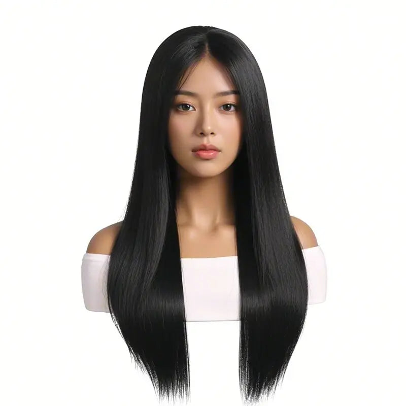 Elegant Long Straight Wig for Women