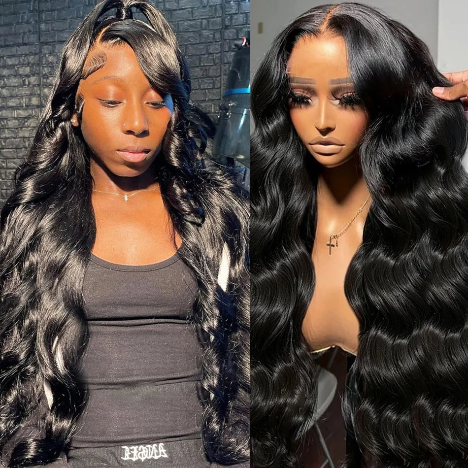 13x4 13x6 HD Body Wave Lace Front Wig 40 Inch Frontal Wigs Brazilian