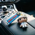 Michael Jackson Keychain, Classic Dance King Pendant Key Ring, Fashion