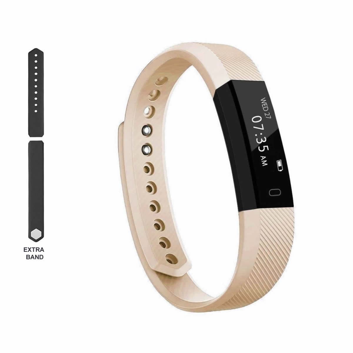 SmartFit Slim Activity Tracker and Monitor Smart Watch with Free Extra
