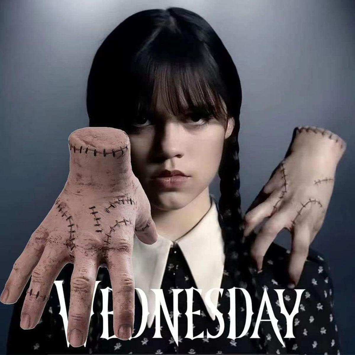 Halloween WednesdayFamily Thing Hand, Decorated Toys for Fans