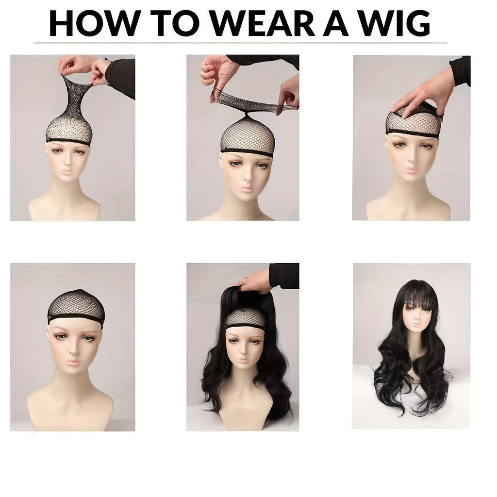 Woven Wigs: 26" Golden Curly Waves