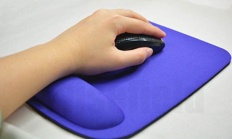 Large Colorful Non-Slip Gaming Mouse Pad with Wrist Support