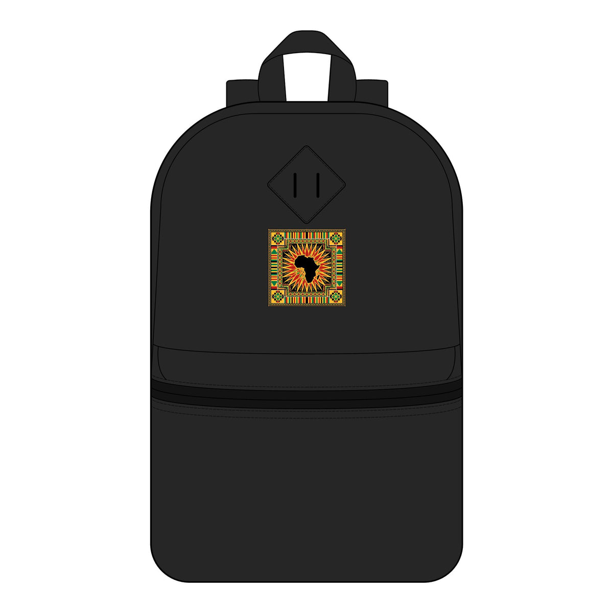 Africa Kente Sunburst Backpack