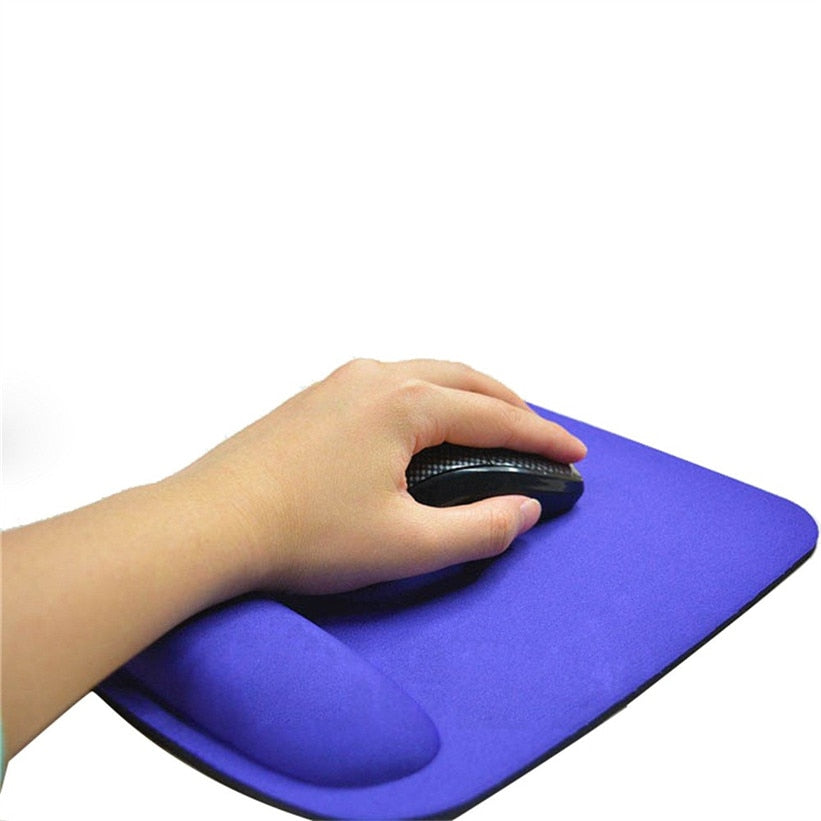 Large Colorful Non-Slip Gaming Mouse Pad with Wrist Support