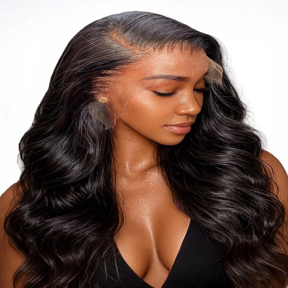 Brazilian Body Wave Raw 220% Density 30 32 Inch 13x6 HD Lace Front