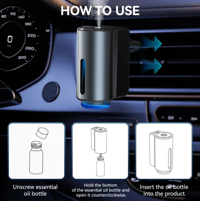 3x10ML Car Air Freshener Set