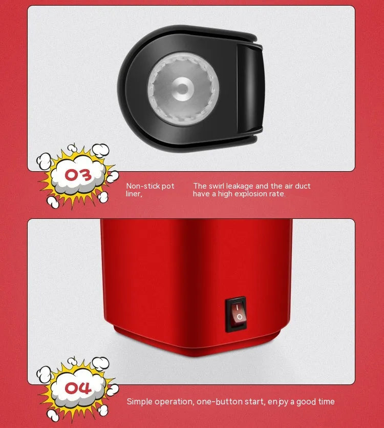Electric Popcorn Machine