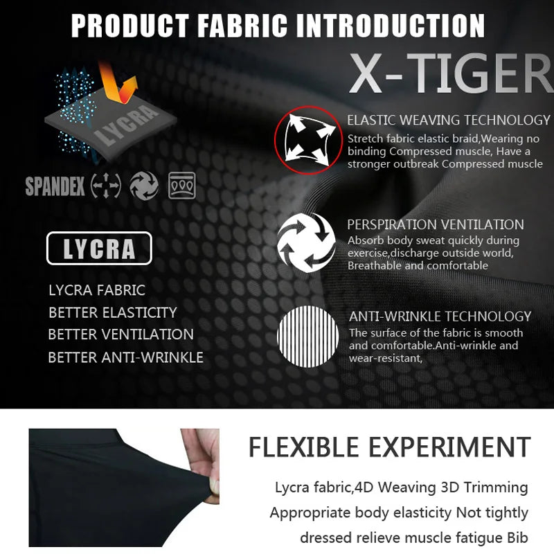 X-TIGER Women Cycling Shorts 3D Gel Padded Shockproof MTB Mountian