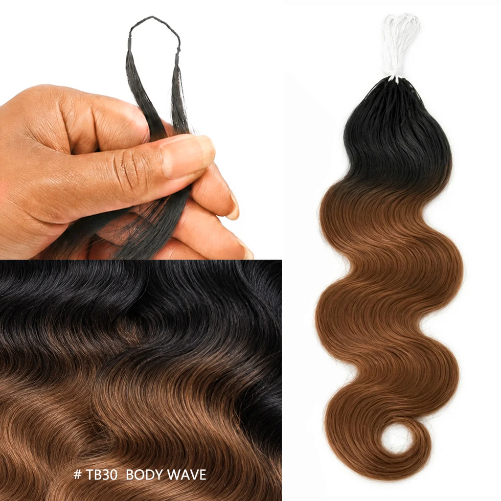 TB30 Highlight 12A Grade Human Hair Body Wave Feather Crochet