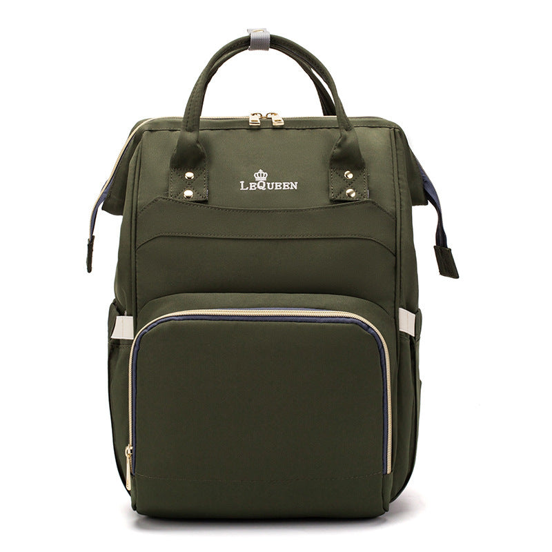 ALLFASHION™ – SmartBase LEQUEEN Diaper Backpack