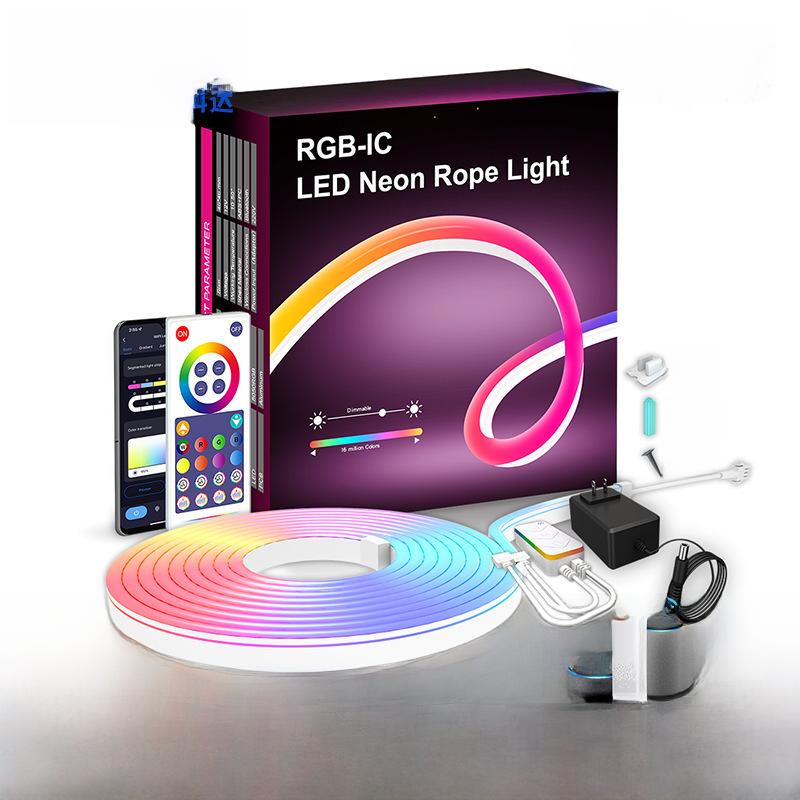 WiFi Smart DIY Music Neon Light Strip with Remote