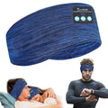 SANNWEEN Bluetooth Sleep Headphones Headband, Wireless, for Side Sleepers (Blue)