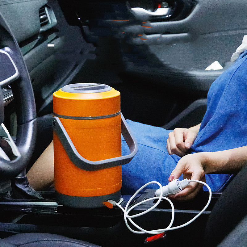 Heated USB Stainless Steel Insulated Lunch Box