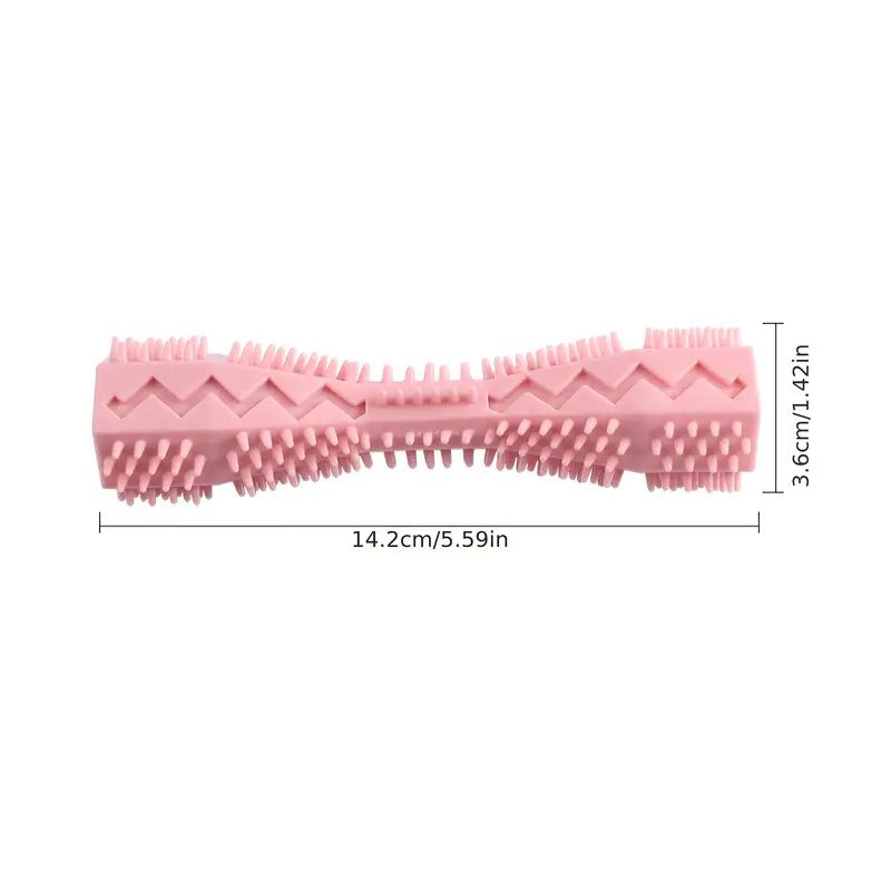 Durable Dog Toothbrush Chew Toy Stick - 3pcs Set