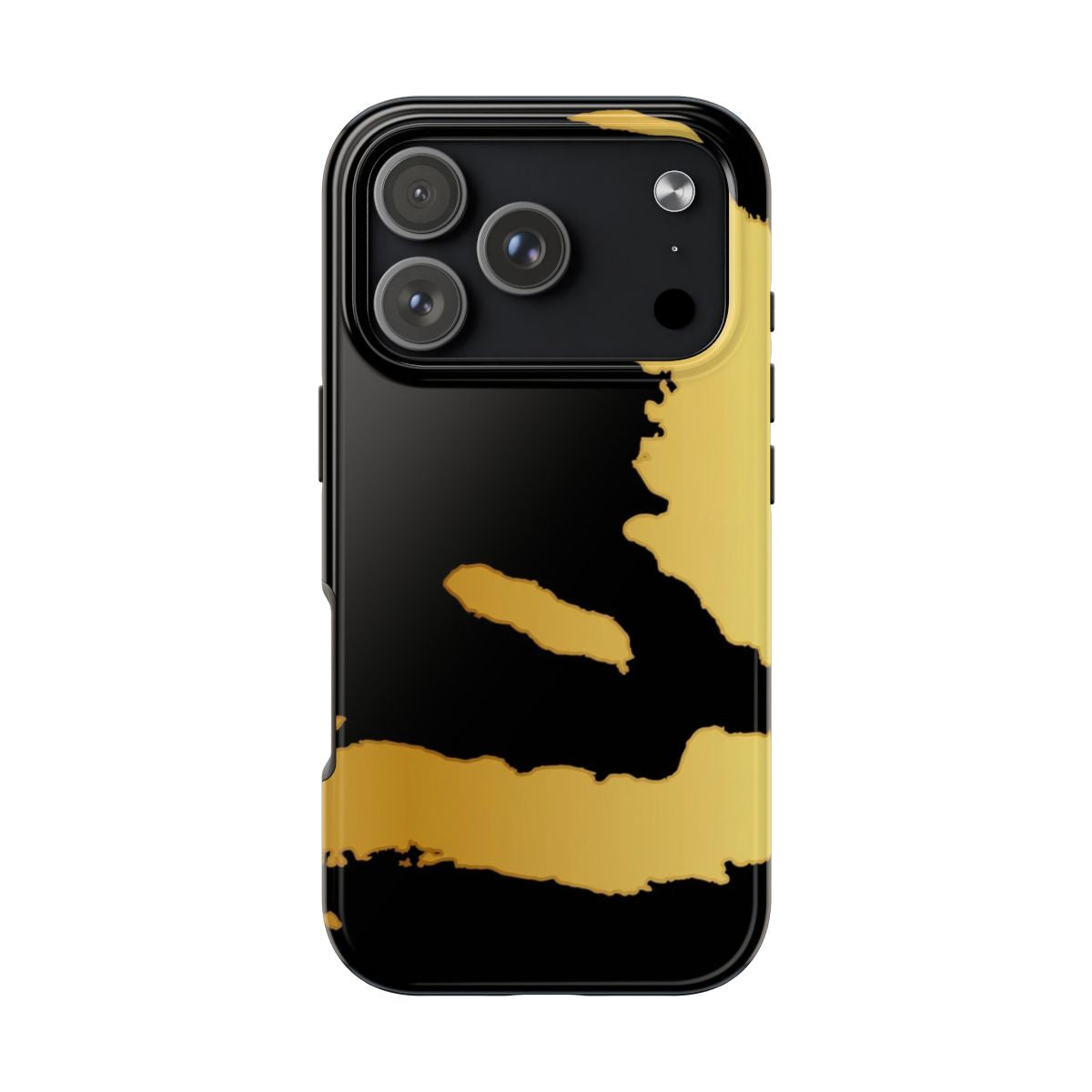 Haiti Gold Map Phone Case