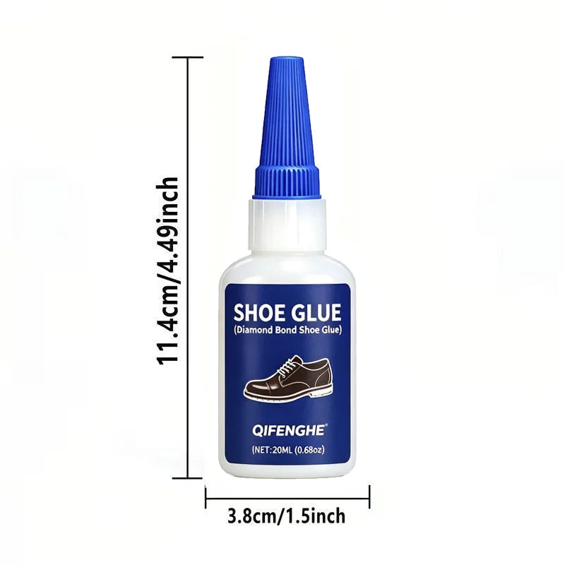 Diamond Bond Shoe Glue, Strong Flexible Adhesive for Long-Lasting