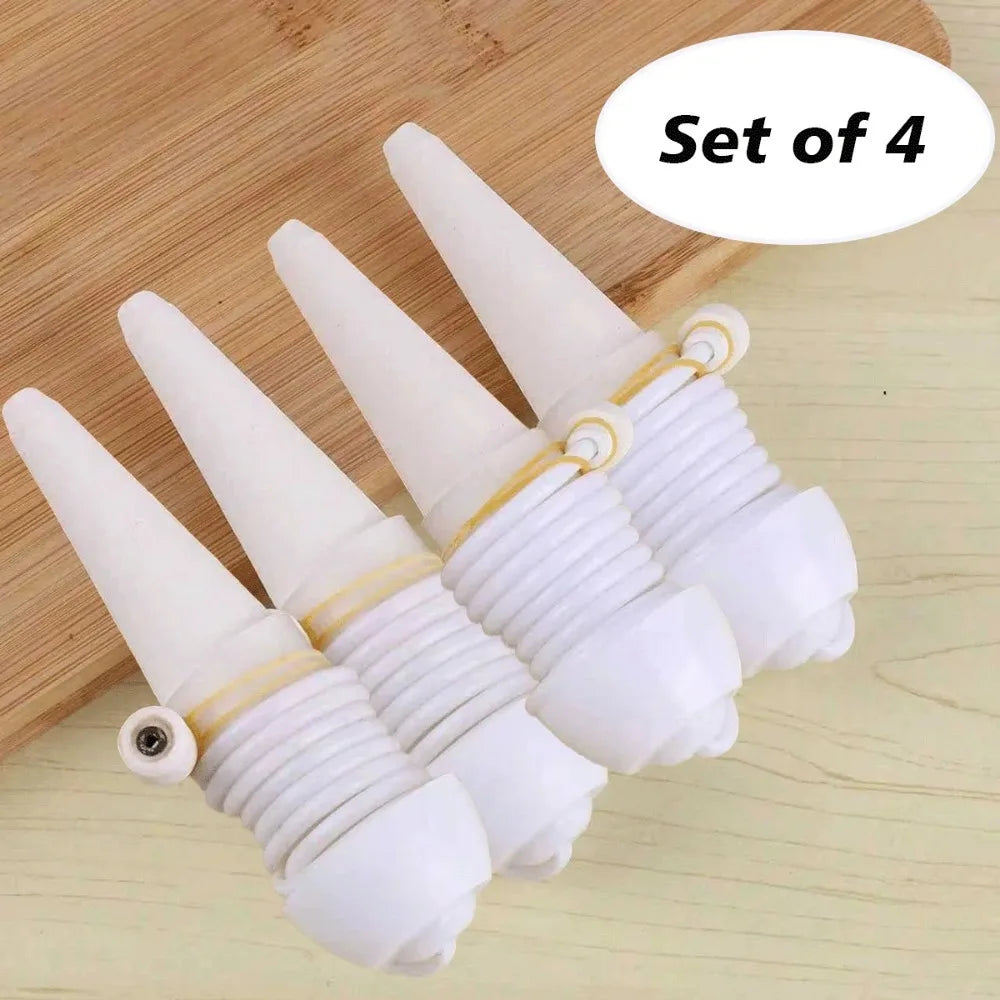 2/4pcs Flower potted automatic watering irrigation device drip Plant Waterer gardening tool ceramic drip irrigation device