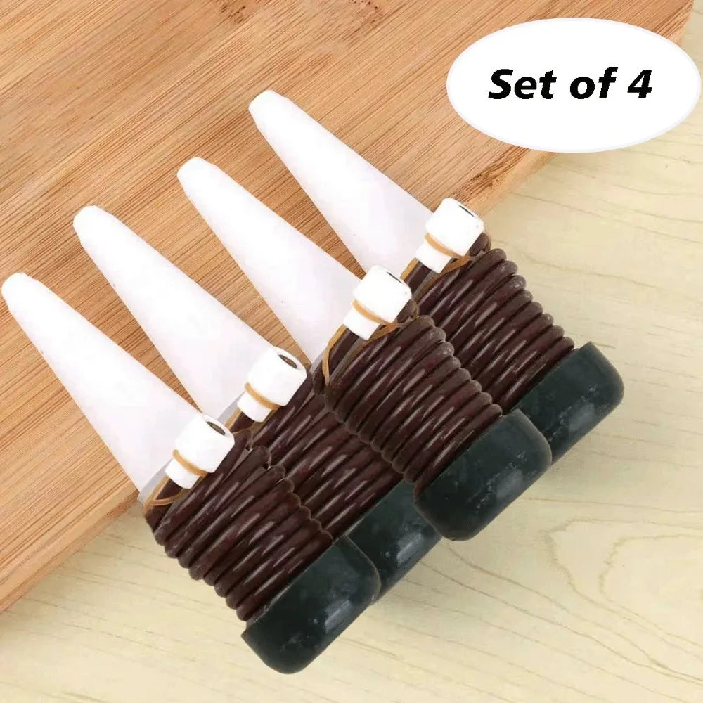 2/4pcs Flower potted automatic watering irrigation device drip Plant Waterer gardening tool ceramic drip irrigation device