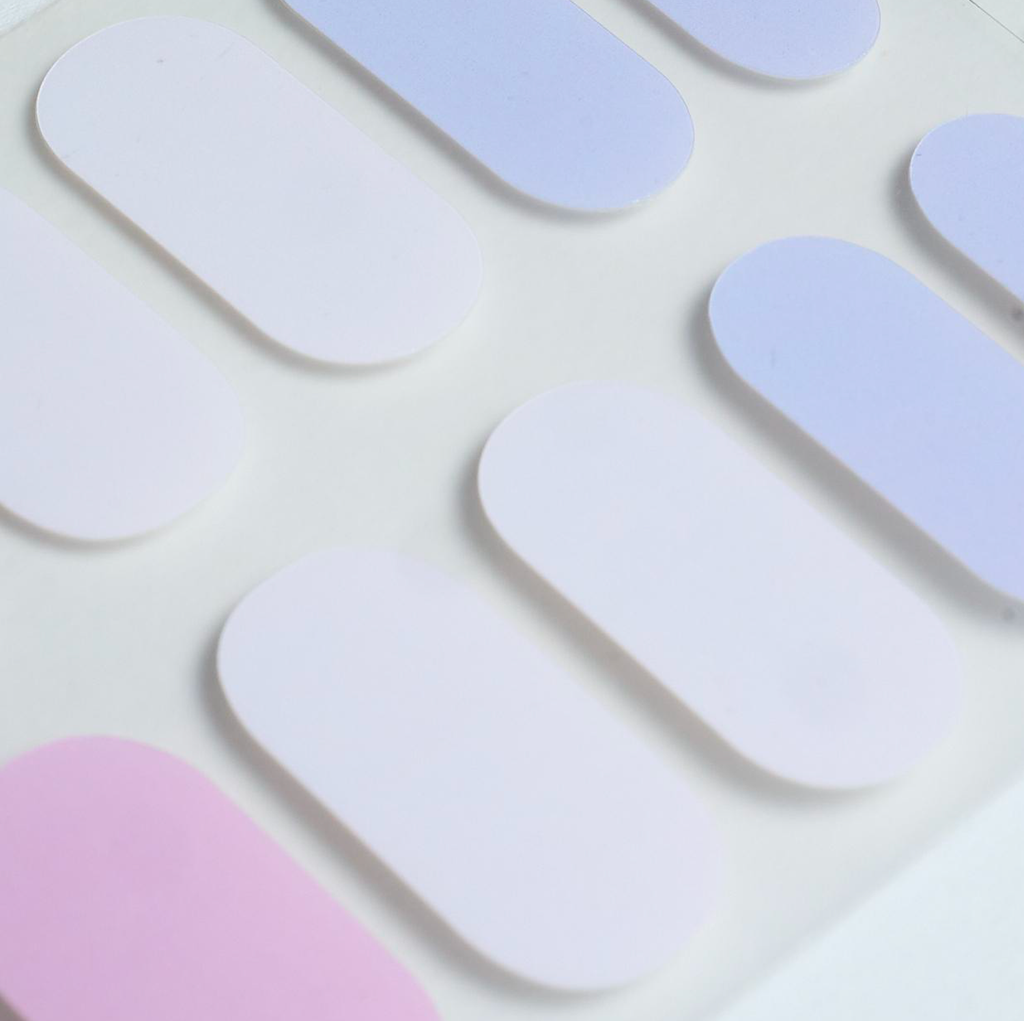 Pastel Colors Gel Nails